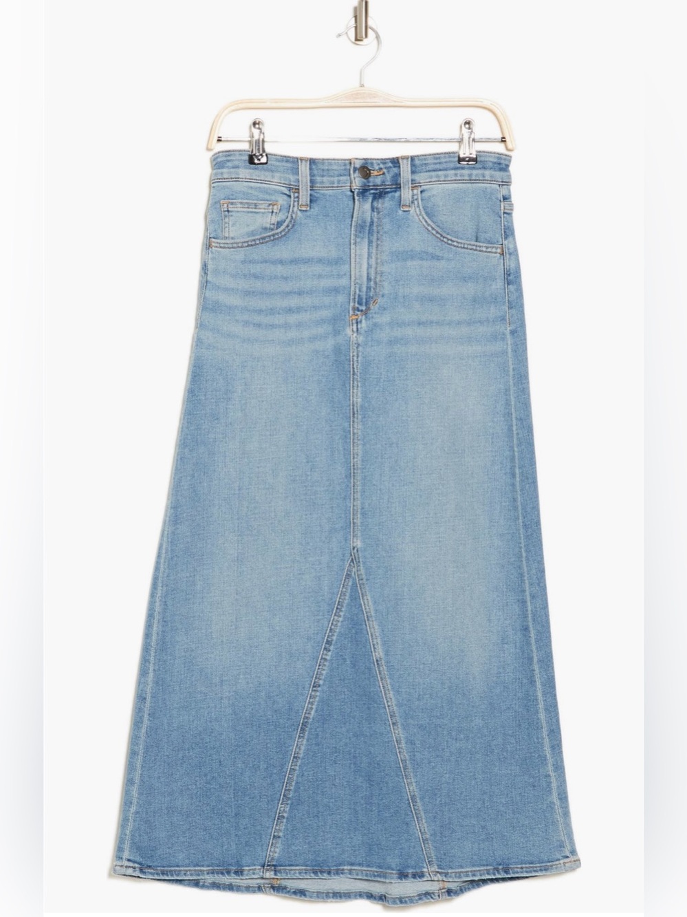 Joe’s Jeans Light Wash Denim A-Line Skirt
